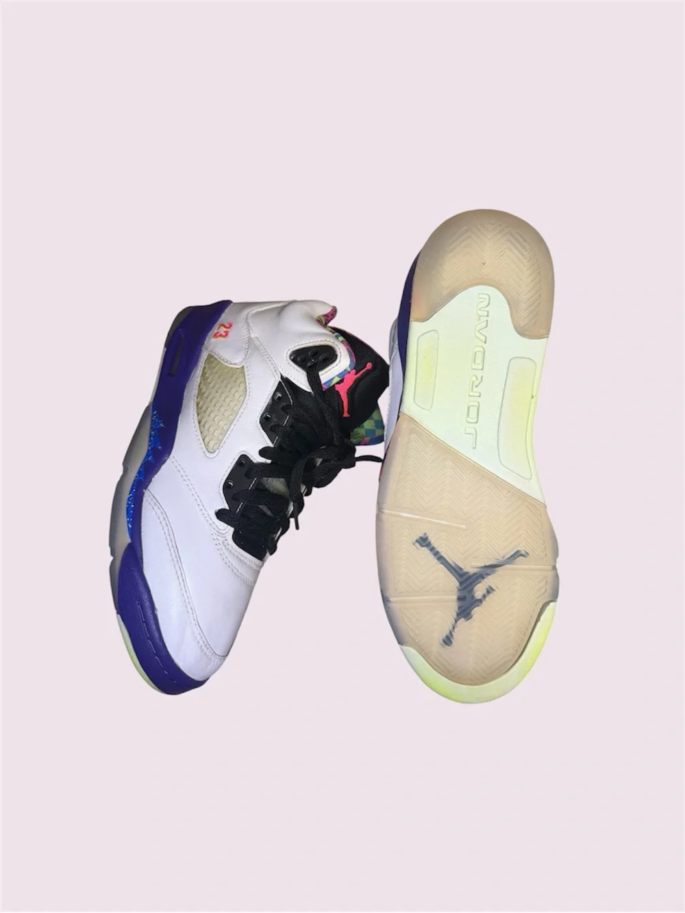 Air Jordan 5 Retro GS Alternate Bel-Air DB3024-100 Size 6.5Y